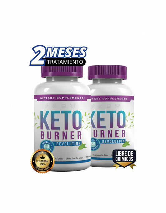 KETO BURNER Pack 2 Mes ( PACK Verano 2026 ) + Asesoria 8 veces x Semana + Recetario Fit + Mi Guia nutrional Personal